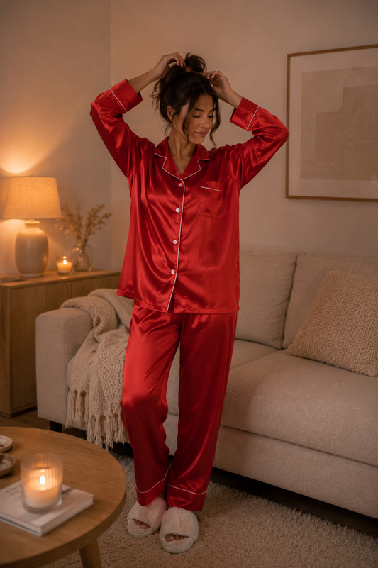 ENSEMBLE DEUX PIÈCES ROUGE