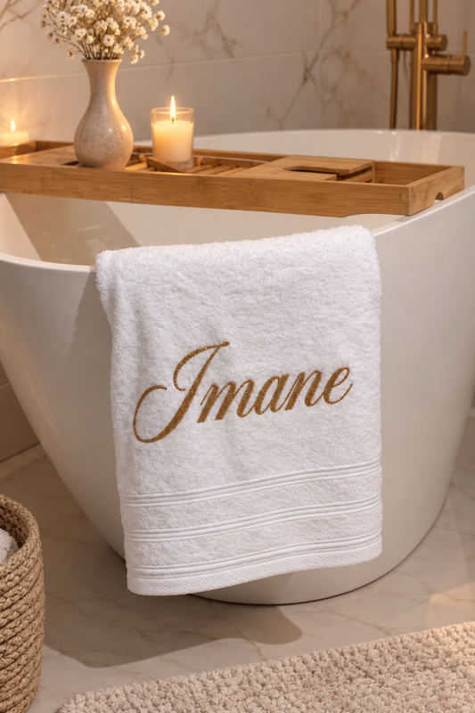 SERVIETTE PERSONNALISÉE