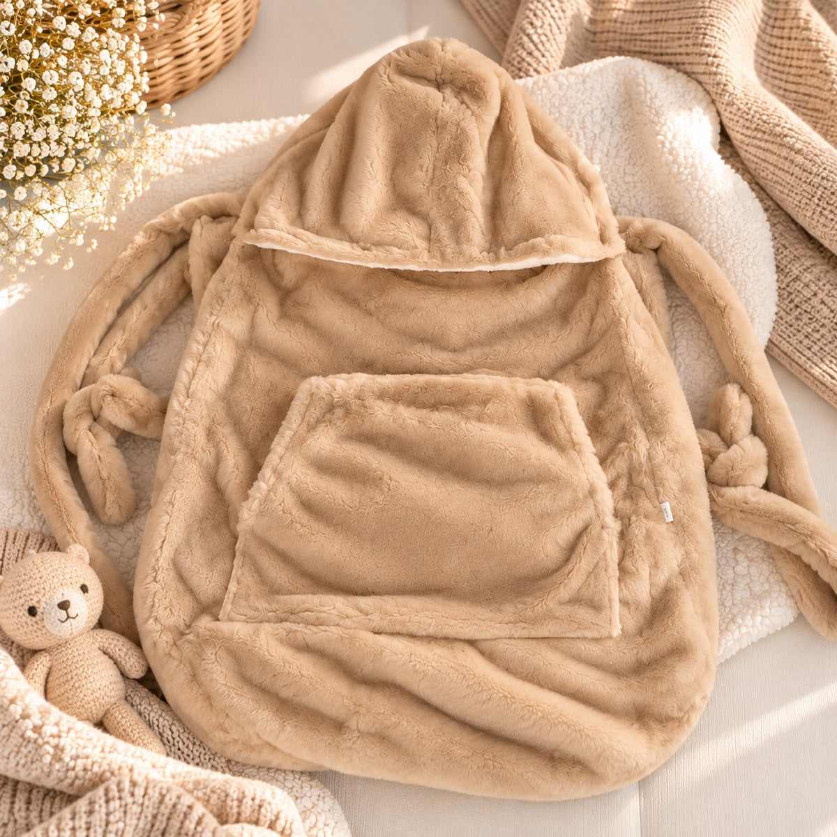 Couverture de portage pilou pour bébé